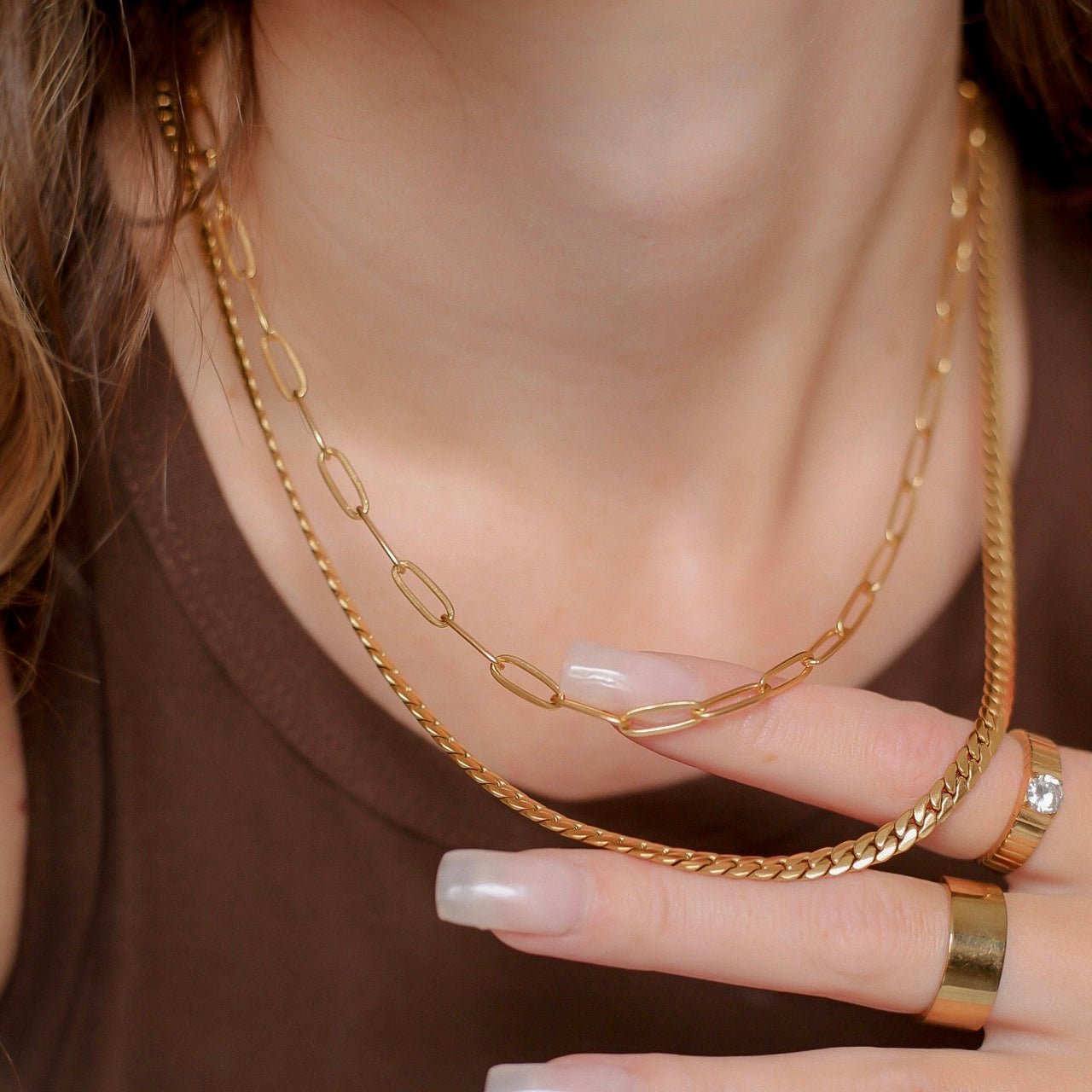 Paperclip Chain Necklace